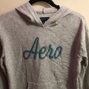 Small grey Aeropostale hoodie